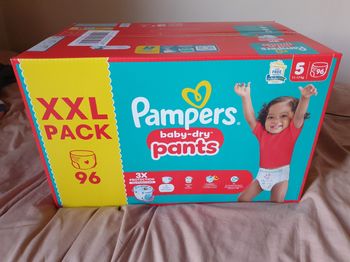 XXL pack Pampers Baby-Dry PANTS T5