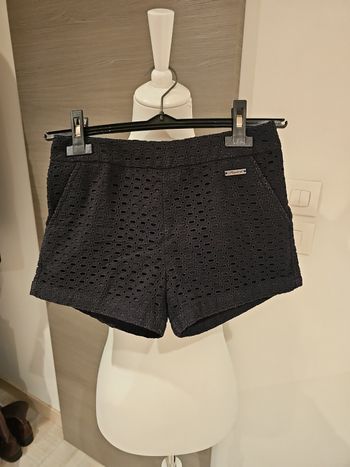 Short broderie noir 12 ans fille Kaporal 