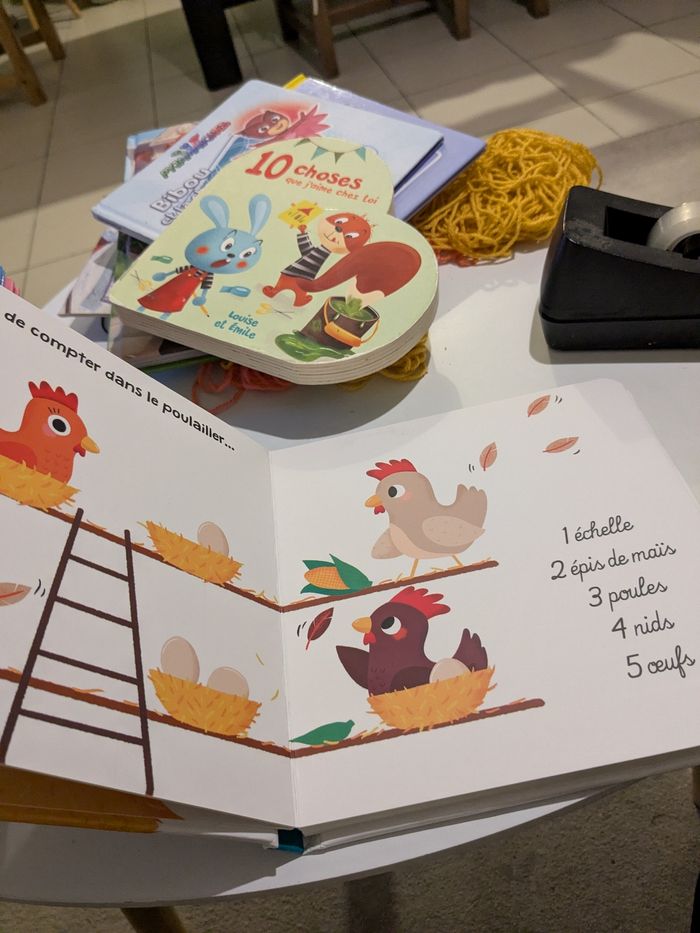 Livre 'j'apprends les notions ' à la ferme. - photo numéro 2