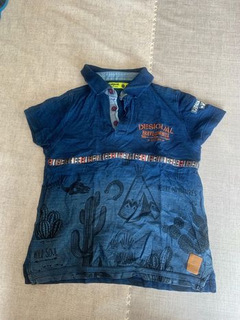 Polo desigual 5/6 ans