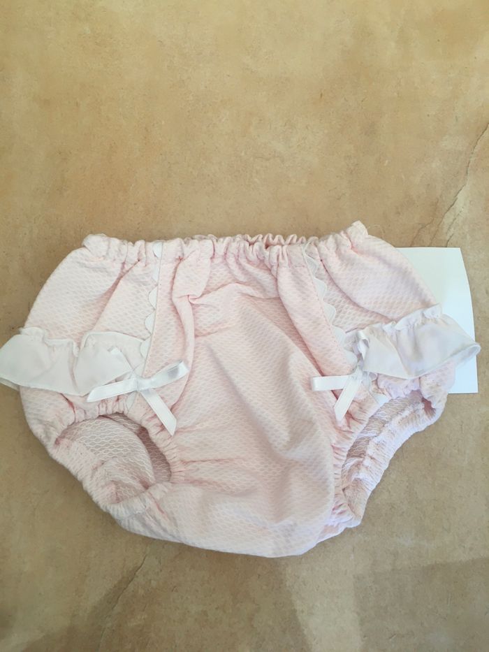 Bloomer, culotte, rose, 6 mois, neuf