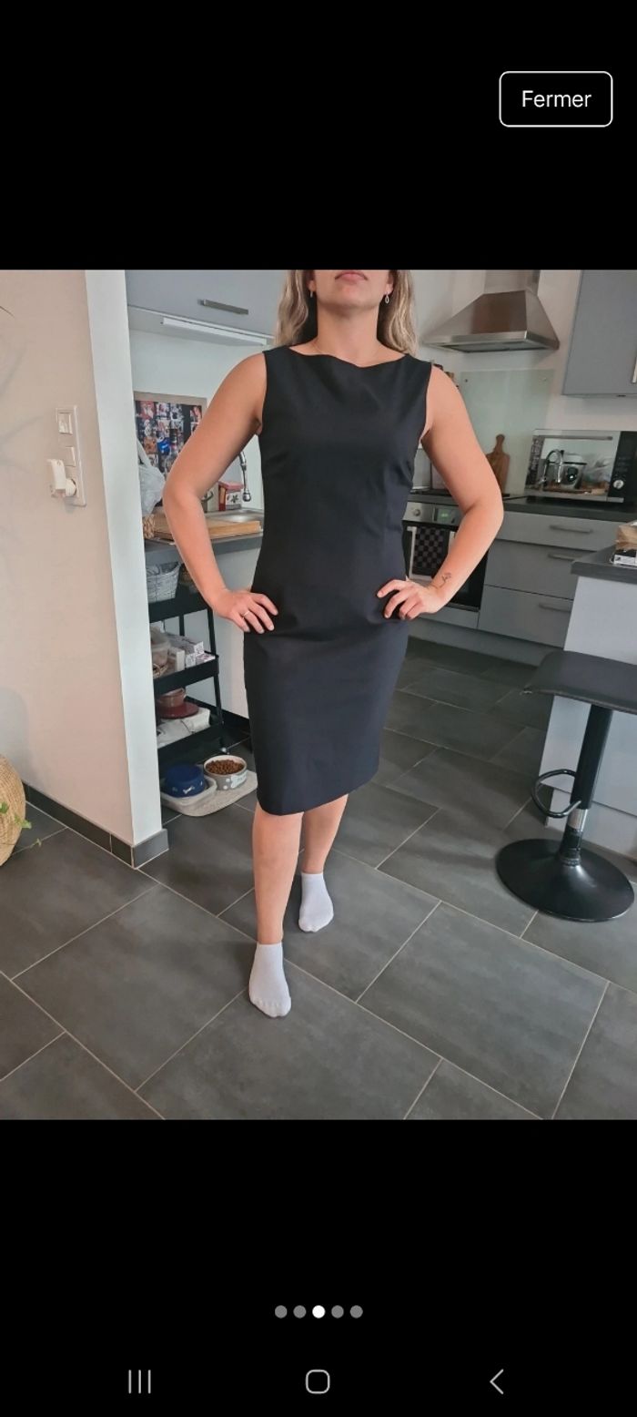 Robe longue noir de chez zarz - photo numéro 3