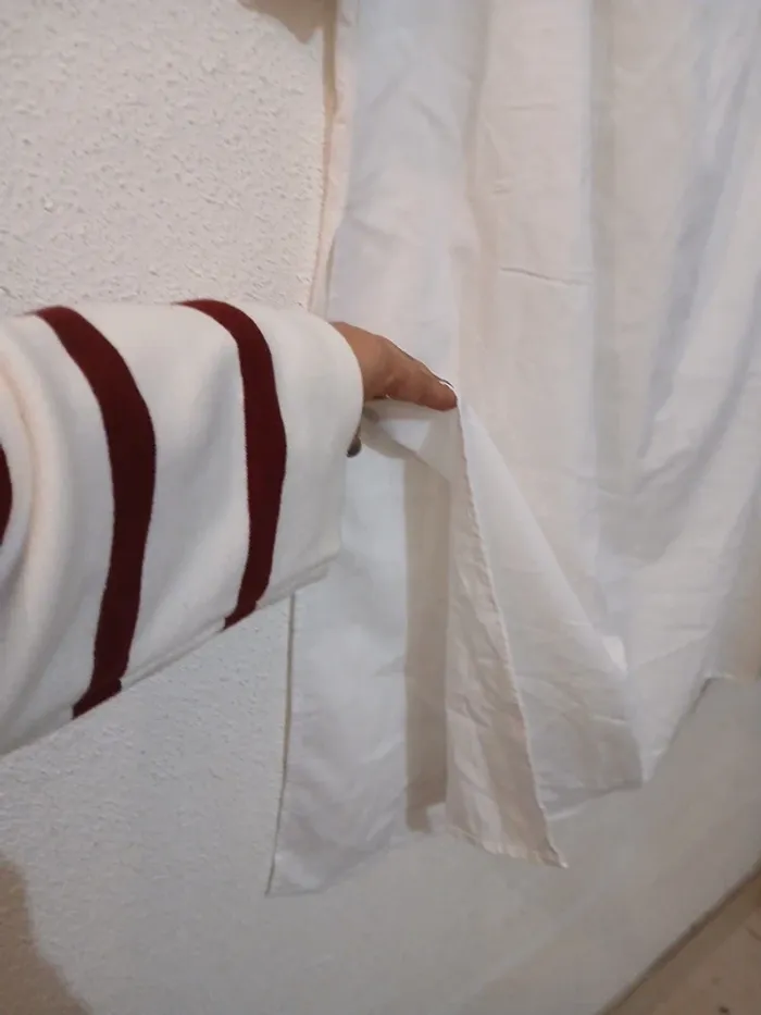 Tunique blanche épaules dénudée " shein" taille xs - photo numéro 3