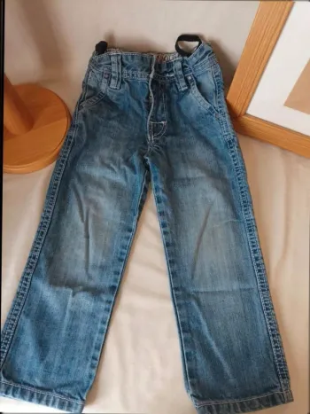 Jean bleu clair coupe regular Okaïdi garçon 3 ans