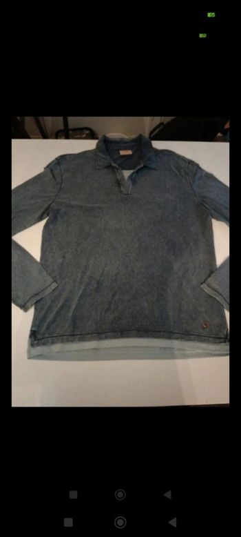 Tee shirt manches longues homme style Polo Hugo Boss taille L rétro vintage