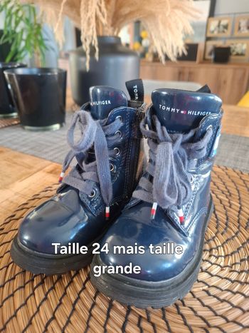 Bottines vernies