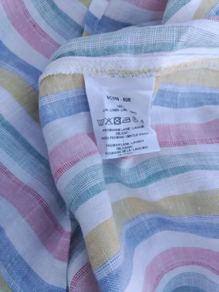 Blouse Caroll t40 100%lin - photo numéro 10