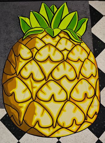 Serviette de plage ananas 164x115cm