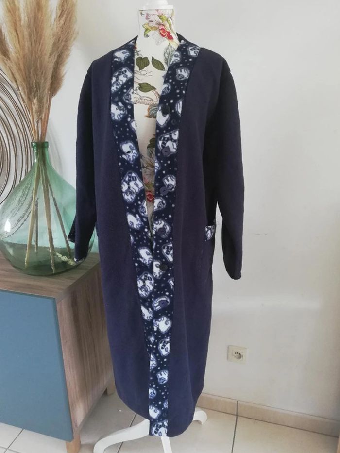 Robe de chambre bien chaude en polaire