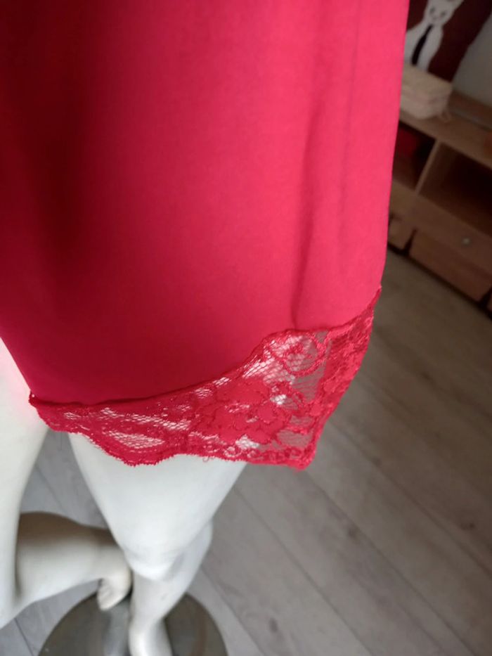 Pyjama rouge taille M - photo numéro 4