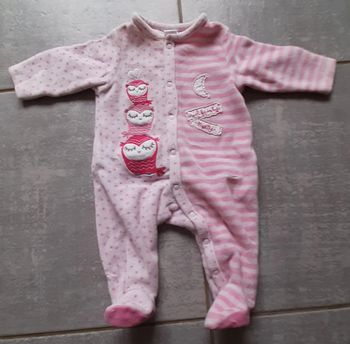 Pyjama fille tex 1 mois