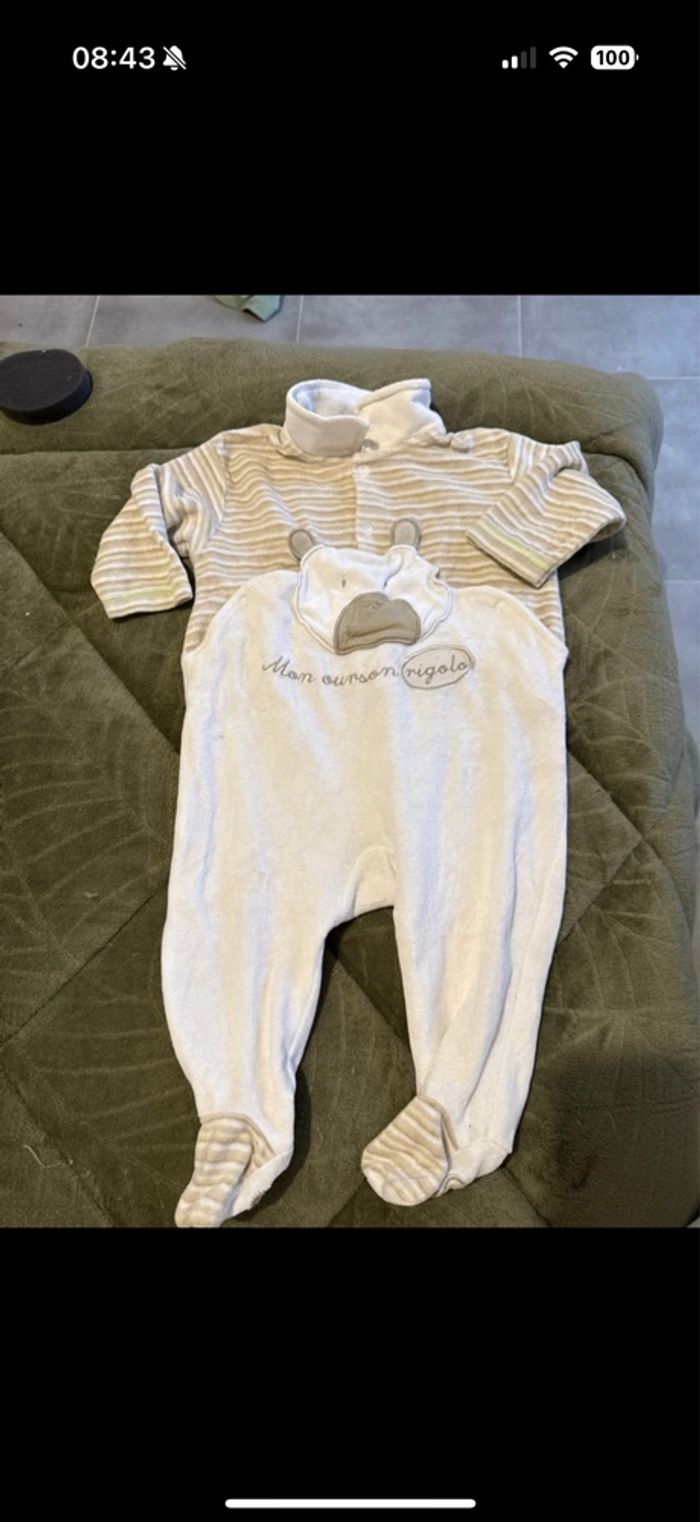 Lots pyjama bébé - photo numéro 3