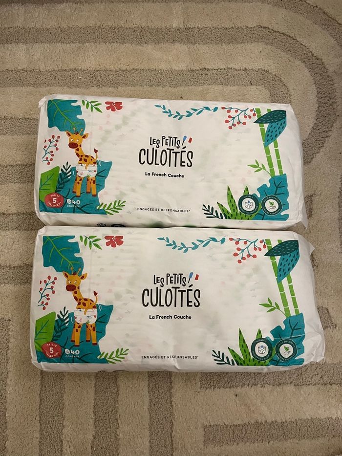 Les petits culottés : Lot de 2 paquets taille 5