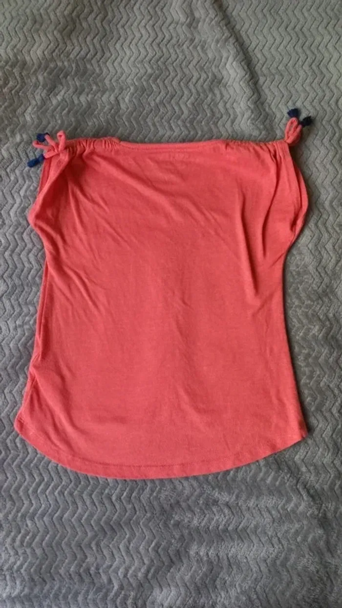 T-shirt sans manche corail creeks - photo numéro 5