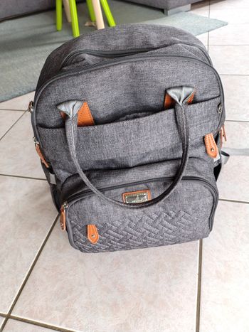 BabbleRoo Sac à Dos à Langer Grande Capacité 17 Poches parfait état