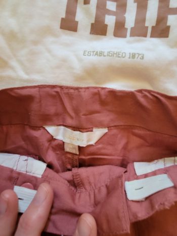 Ensemble 12mois leopard