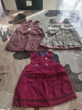 Lot robe bébé fille