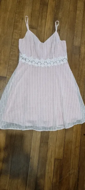Robe rose