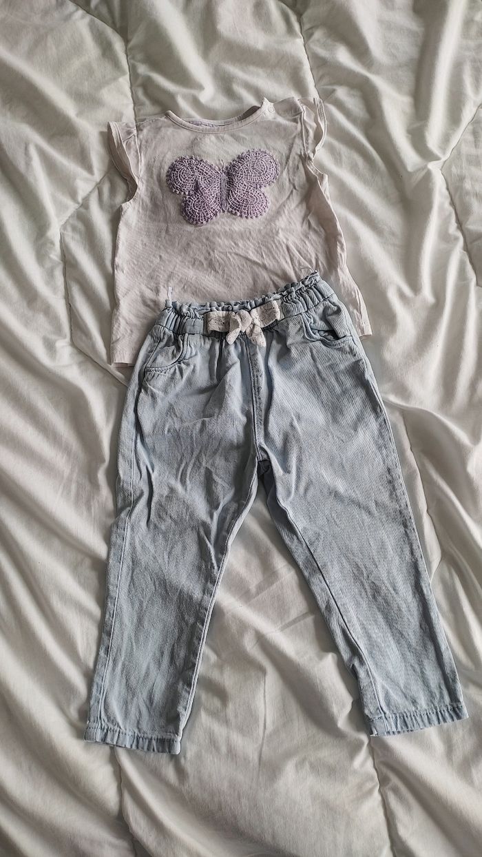 Ensemble fille 9 mois
