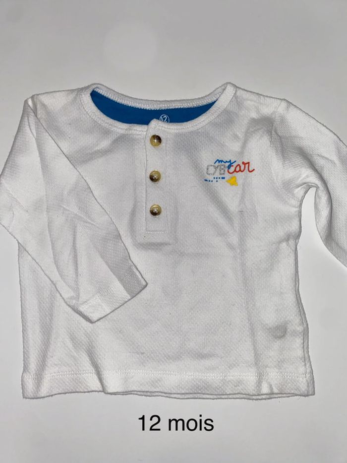 Tee shirt 12 mois