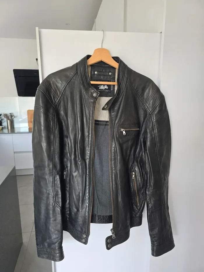 Veste cuir