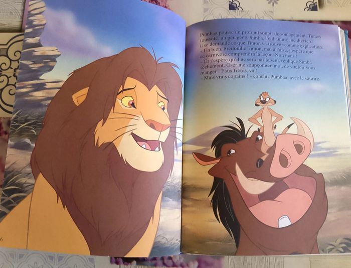 Livre les aventures de Timon et Pumba. - photo numéro 3