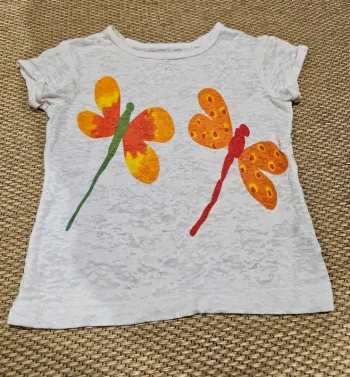 Joli tee short fille 3 ans U collection