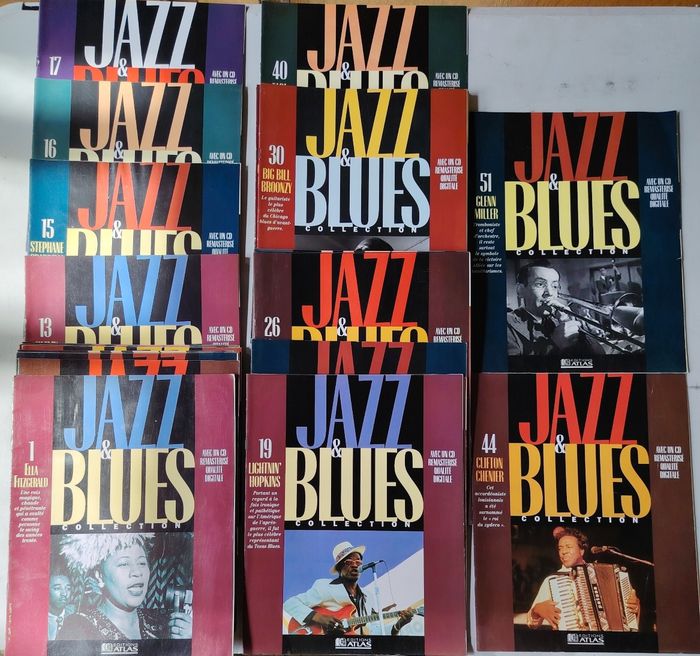Livres - Magazine Jazz & Blues Collection : Édition atlas