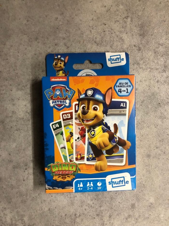 Jeu de cartes paw patrol - photo numéro 3