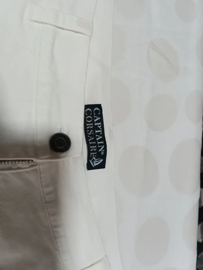 Bermuda short en jeans homme Captain corsaire taille 44 - photo numéro 3