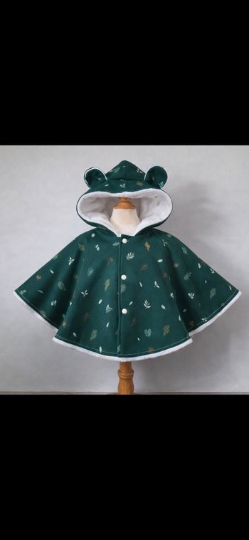 Poncho foret vert