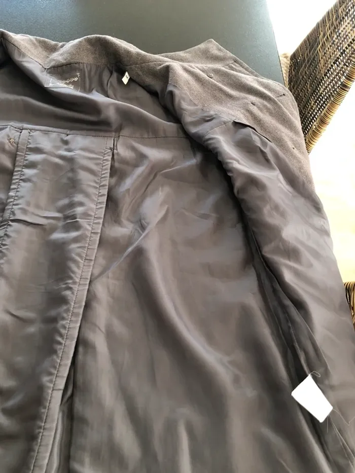 Manteau gris Taille M - photo numéro 10