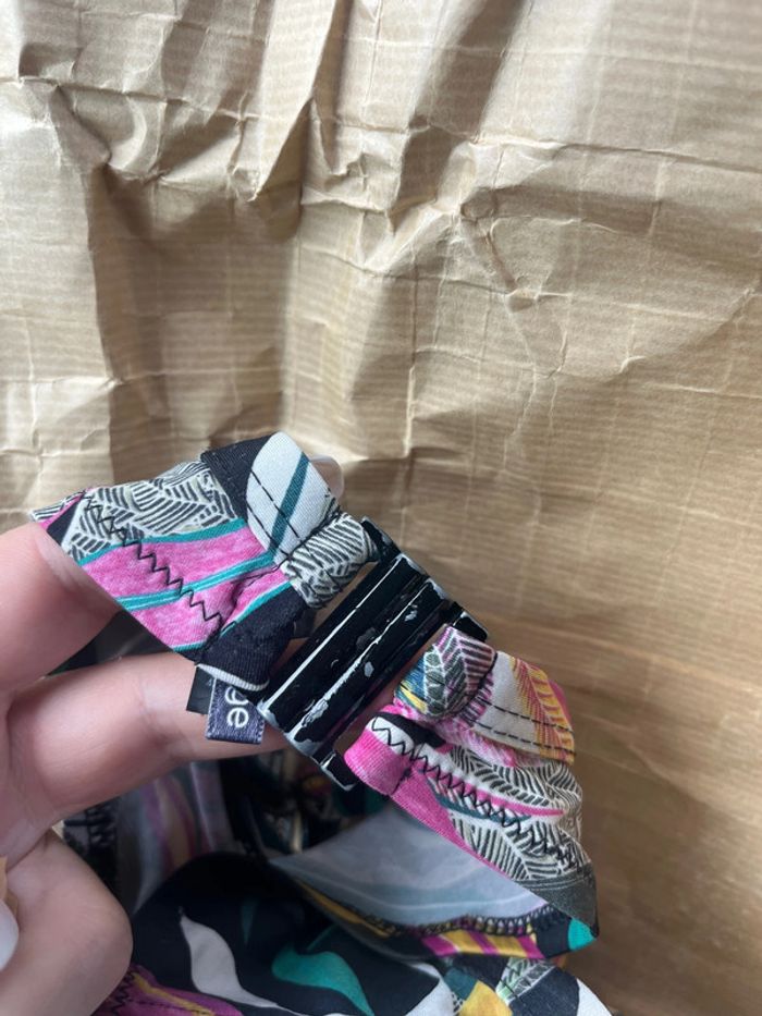 Maillot de bain 2 pièces rouge gorge taille m - photo numéro 4