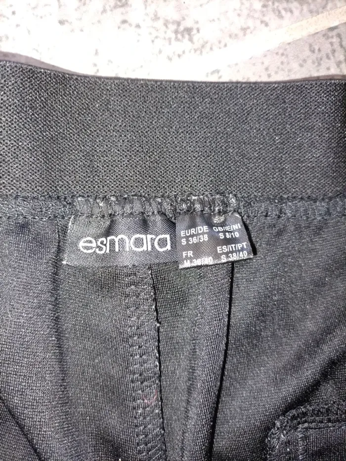 Pantalon ajusté noir - photo numéro 3