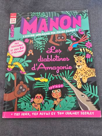 Livre Manon , les diablotins d'amazonie