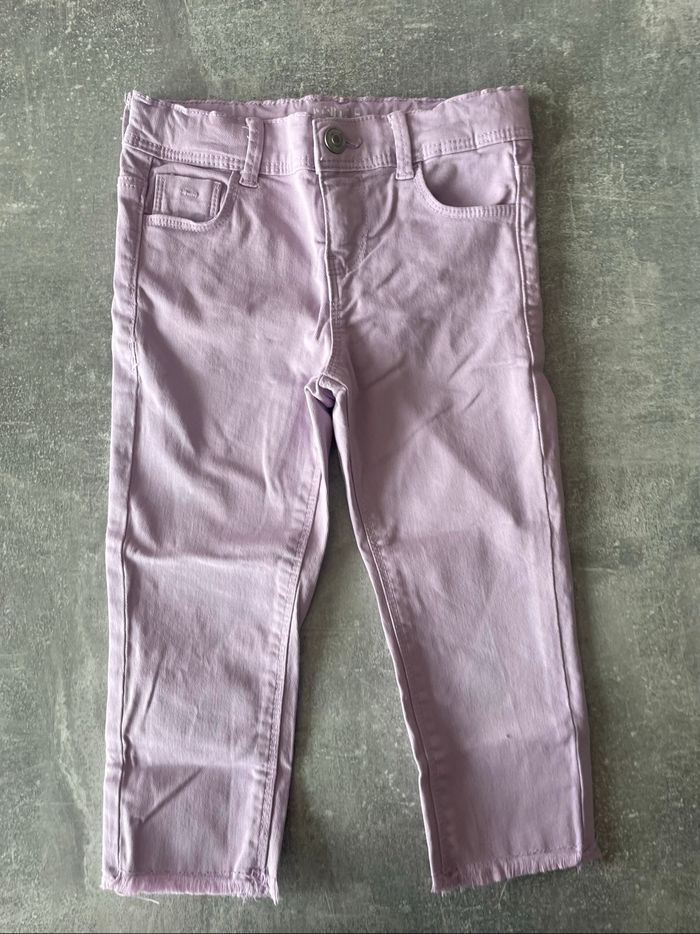 Pantacourt skinny lilla fille 5 ans kiabi