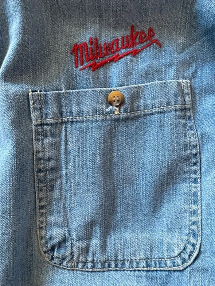 Chemise en jeans heavy duty - photo numéro 2