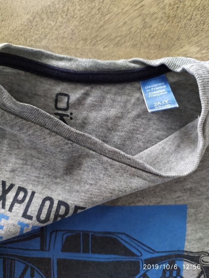 Tee-shirt Okaidi 2 ans - photo numéro 3