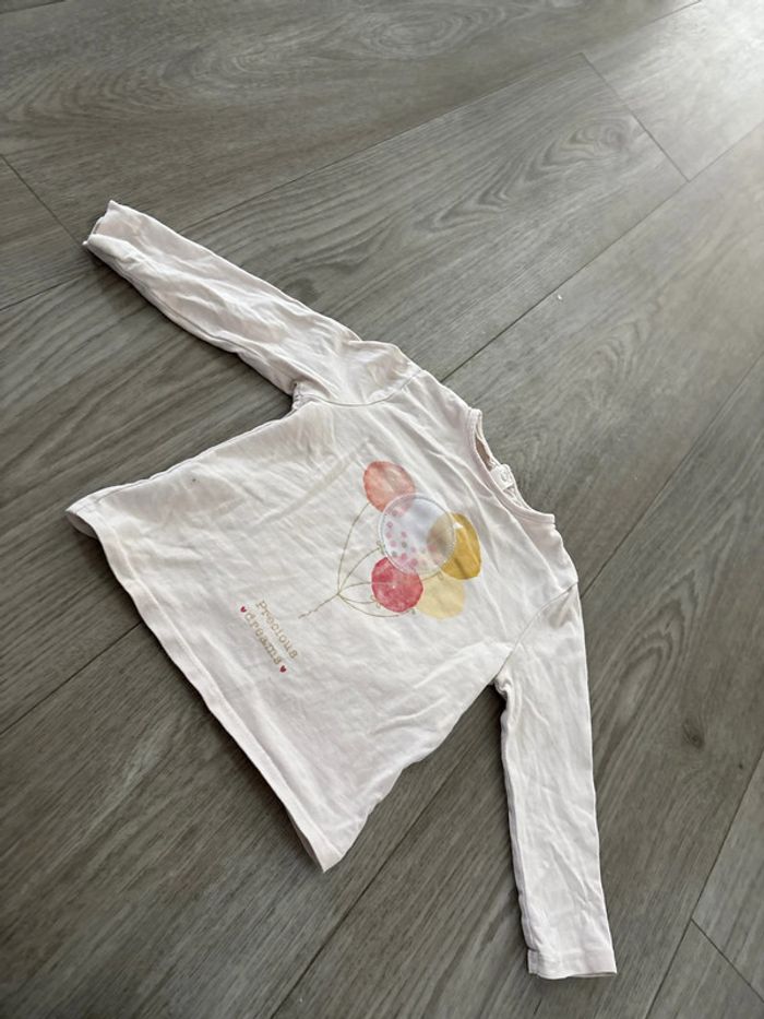 T-shirt manches longues 18 mois