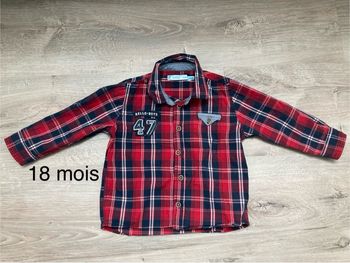 Chemise 18 mois 