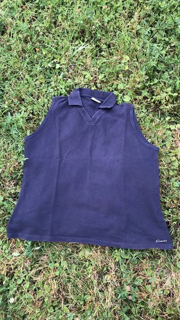 Débardeur bleu marine