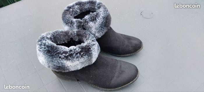 Bottines femme avec fourrure - Pointure 39