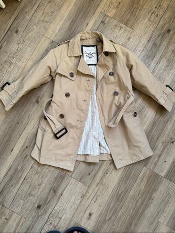 Trench Zara kids 3/4 ans beige