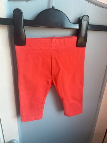 Legging corail , kiabi, 6mois
