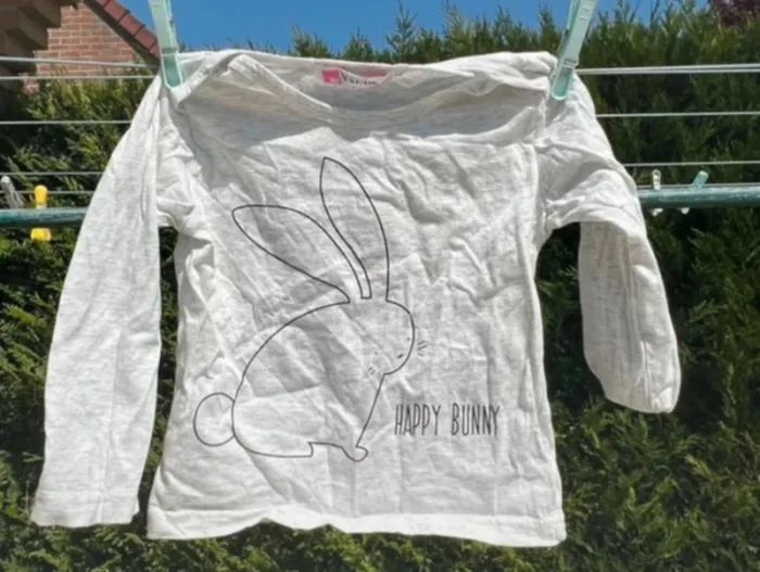 T-shirt bébé motif lapin - 12-18 mois - photo numéro 3