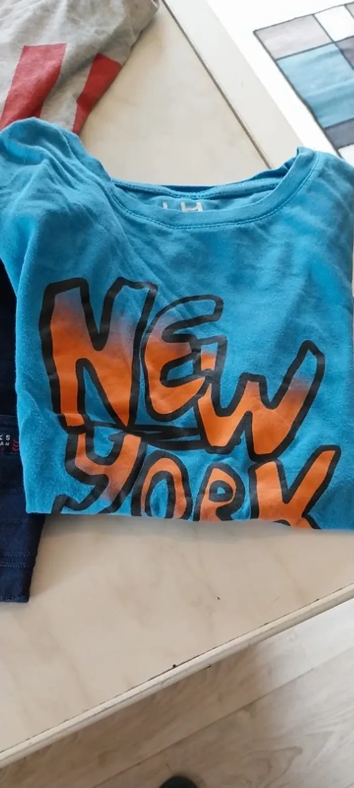 Lot de 8 tee-shirts garçon taille 8 ans - photo numéro 3