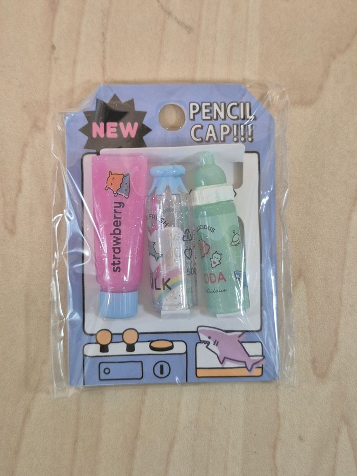 Pencil cap (bouchons pour crayons à papier) kawaii