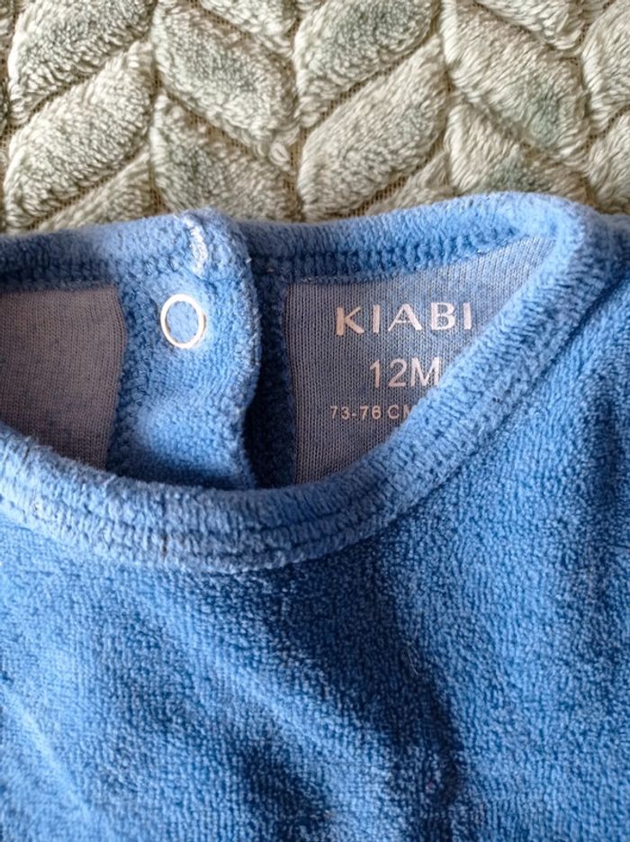 Pyjama velours Kiabi 12 mois - photo numéro 4