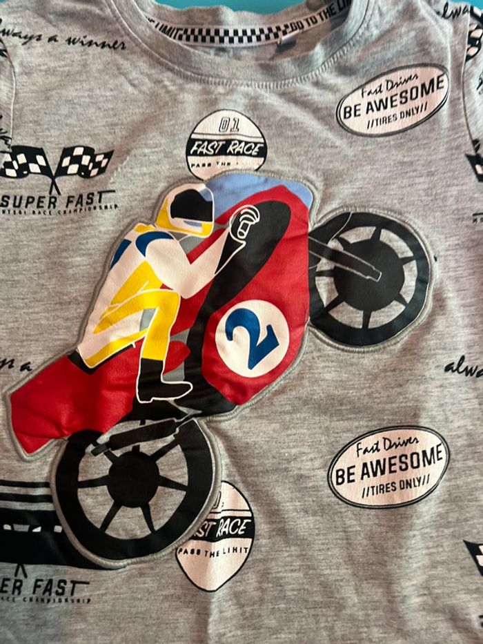 T shirt moto c&a - photo numéro 2