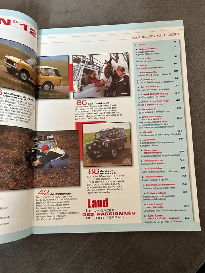 Ancien magazine land 2000 - photo numéro 2